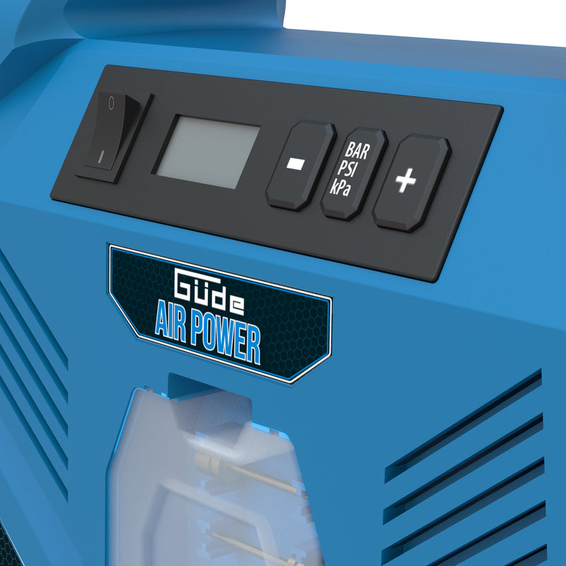 Güde Airpower Dual Drive Kompressor 12/230V, ölfrei, 5-tlg.