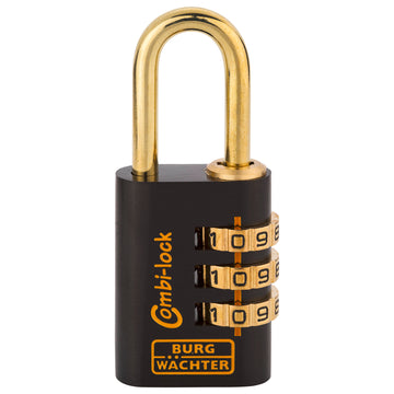 Burg-Wächter Combi Lock 88 30 Fun Zahlenschloss, Aluminium, mit Bügel
