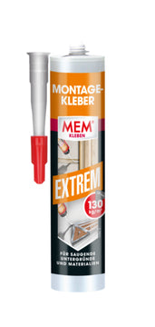 MEM Montagekleber weiß, lösemittelfrei – Kartusche 380 g