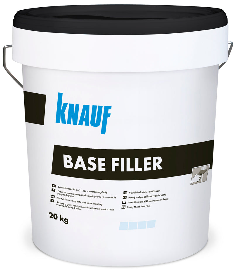 Knauf Base Filler Fugenspachtel für Gipsplattenfugen, Sack 20 kg