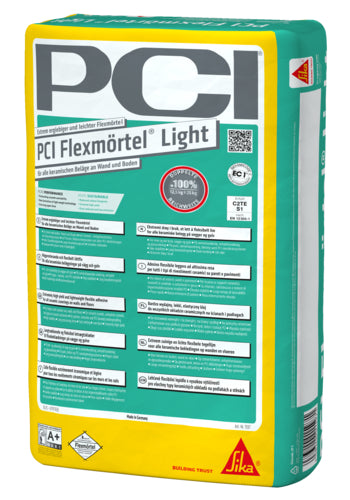 PCI Flexmörtel Light grau, 12,5 kg Sack