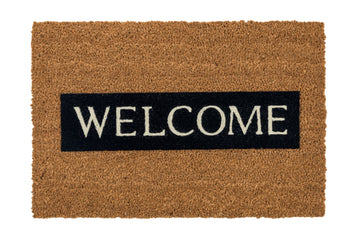 ASTRA Coco Design Fußmatte 40×60 cm, natur mit „Welcome“-Motiv