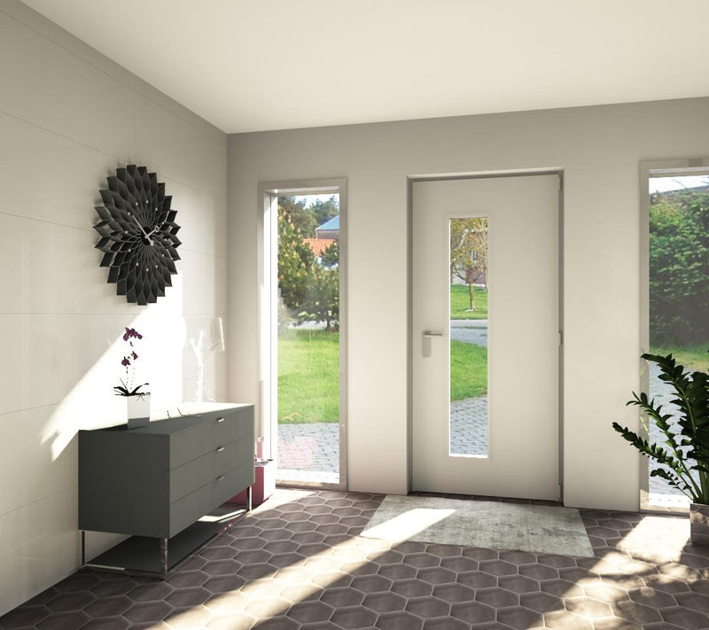 FLIESENMAX WF Neve Satin weiß, seidenmatt – Wandfliese 40 x 120 cm – Bild 3