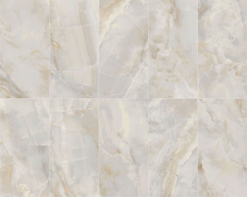 FZ SARDONYX CREAM poliert, glasiert AB4, REK FS – 60 x 120 x 1,05 cm – Bild 3