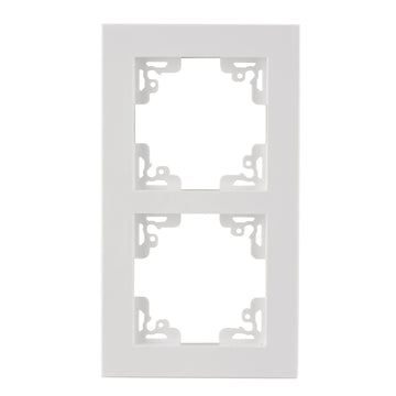 UNITEC Melbourne S702 Abdeckrahmen 2-fach ultraweiß (UP)