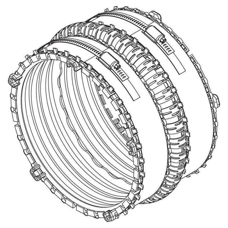 REHAU AWACONNECT Flex+ Kupplung Typ 160, 159–202 mm