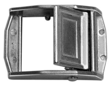 VORMANN Klemmschloss für Gurte verzinkt, Breite 25 mm, silber