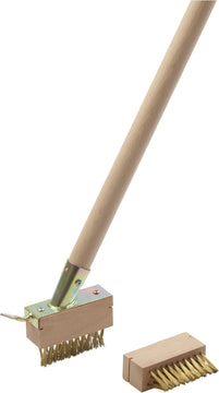 MEISTER Fugenbürstenset mit Stiel – Arbeitsbreite 2,40 cm, mit Stiel
