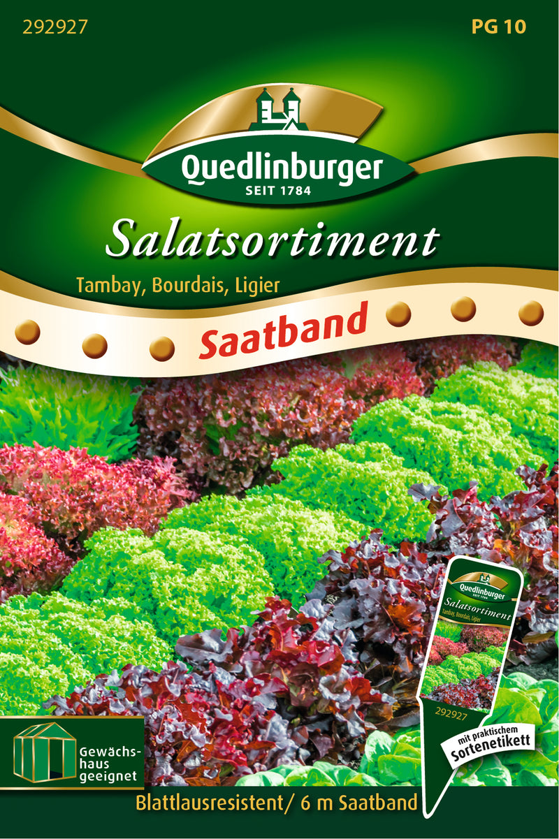 Quedlinburger Saatgut SB Salatsortiment Blattlausresistent (PG 10 Premium)