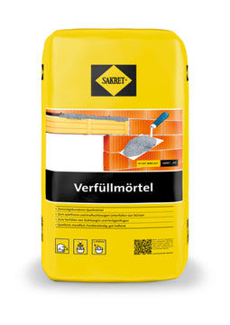 SAKRET Verfüllmörtel, zementgebunden, 10 kg Verguss- & Füllmörtel