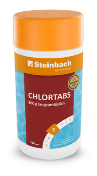 STEINBACH Chlortabs 200 g langsamlöslich, Tabletten