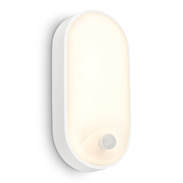 Briloner Sicherheits-Wandleuchte IR-Sensor weiß 12 W inkl. LED-Platine