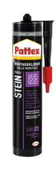 Pattex Montagekleber Stein grau 420 g für Innen & Außen