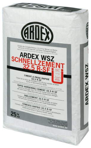 ARDEX Wittener Schnellzement 32,5 R-SF für Mörtel und Beton, 25 kg Sack