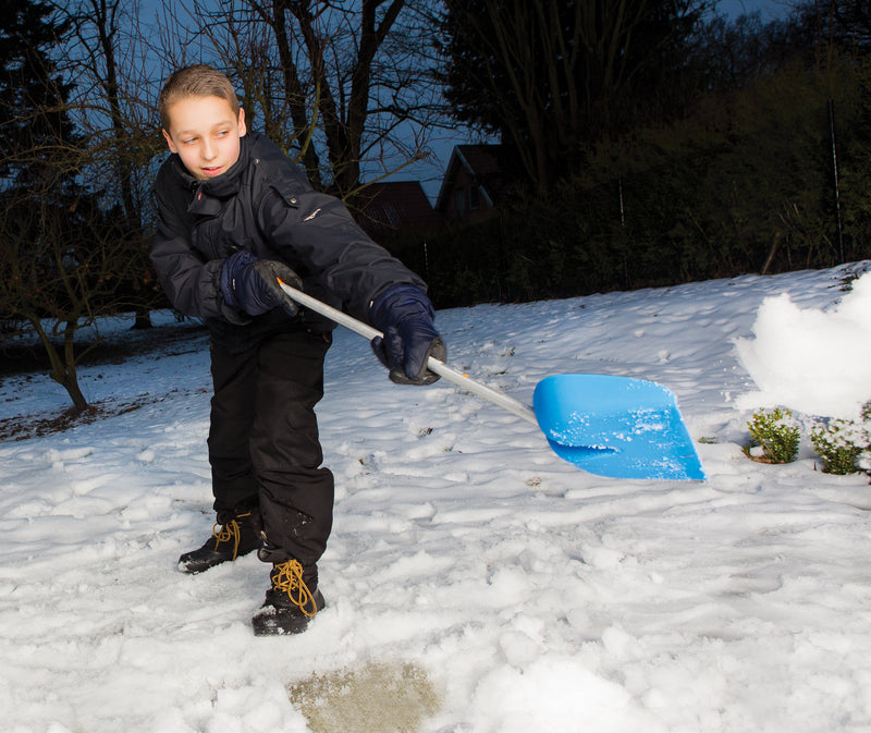 Fiskars MyFirstFiskars Kinder-Schaufel in Blau, Aluminiumgriff und Kunststoffkopf