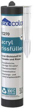 Tex-Color Acryl Dichtstoff TC270, weiß, Innen & Außen, 300 ml