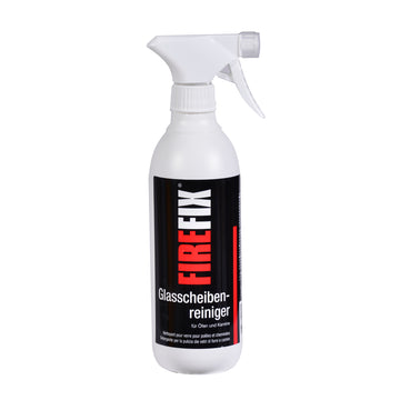 FIREFIX Glasscheibenreiniger für Kamine & Öfen, Sprühflasche 500 ml