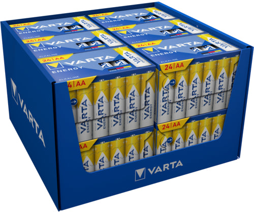 VARTA Energy AA Batterie Cube (24 St.) im Einstoffblister 1,50 V