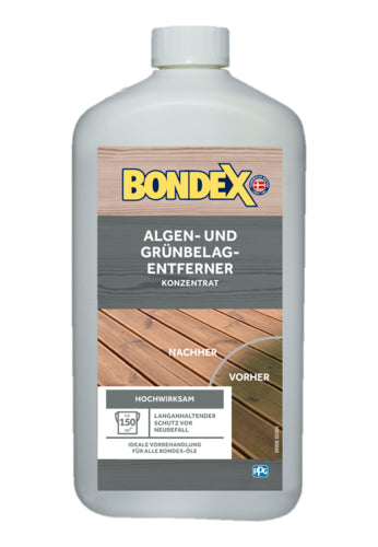 Bondex Algen- & Moos Entferner farblos (1 L)