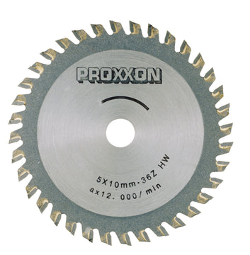 Proxxon Kreissägeblatt HM-bestückt, 80 mm, 36 Zähne