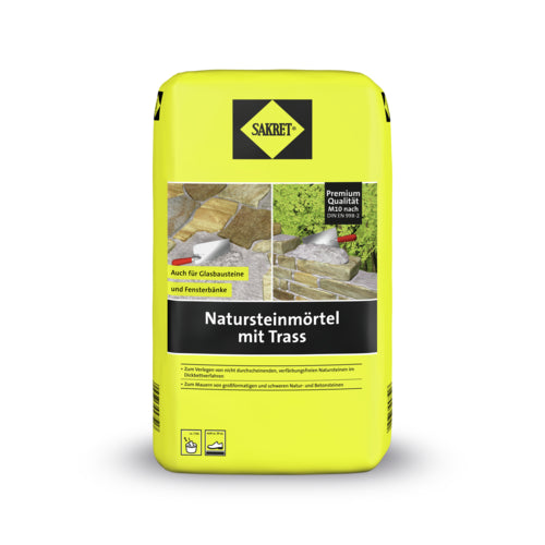 SAKRET Natursteinmörtel mit Trass, 10 kg
