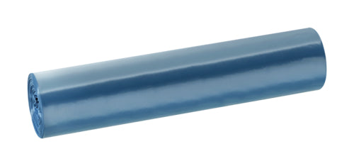 Prep Abfallsäcke/ Müllsäcke aus blauem LDPE, 120 L, 80 µm, 25 Stück/Rolle