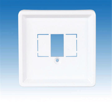 UNITEC Montreal S502 TAE-Abdeckung, ultraweiß, Unterputz (UP)