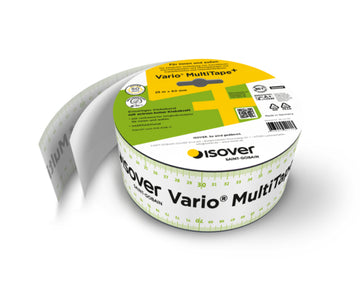 Isover Vario MultiTape + Abdeckband PE/PVC, weiß, 60 mm x 25 m