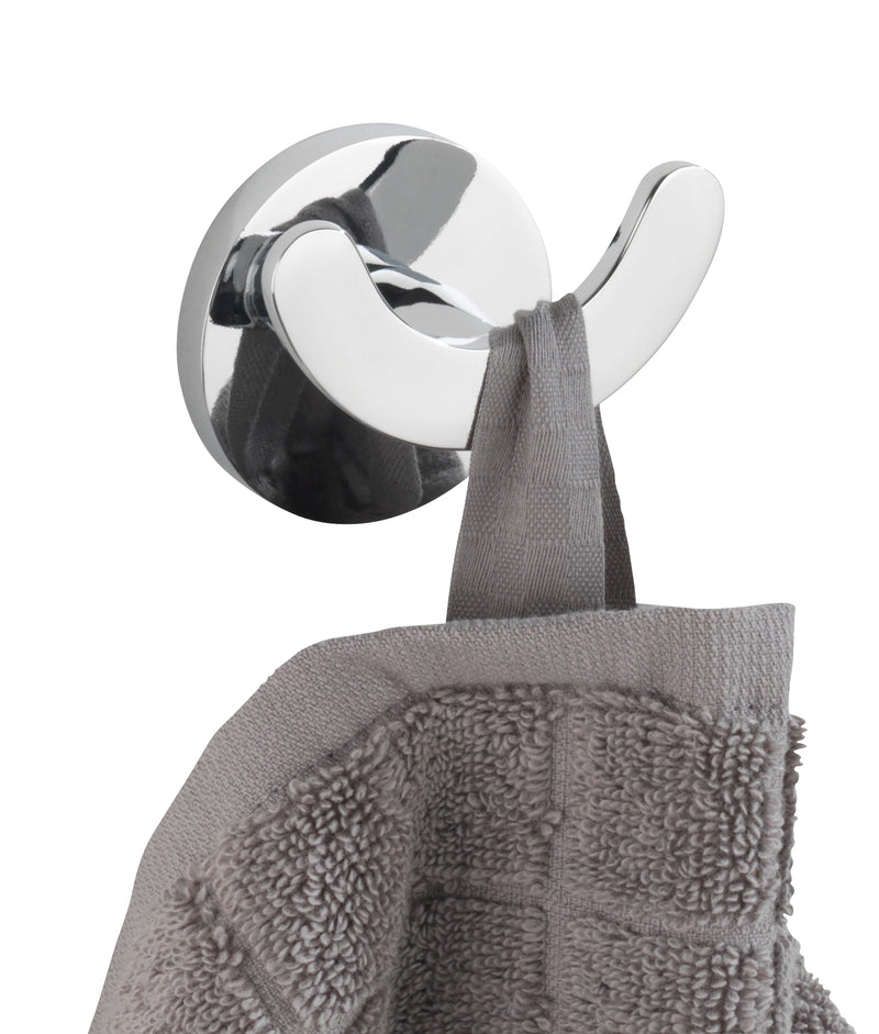WENKO UV-Loc® Wandhaken Duo Isera, glänzend (2 Haken)