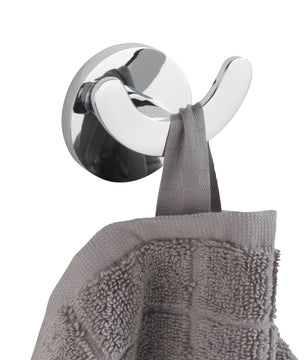 WENKO UV-Loc® Wandhaken Duo Isera, glänzend (2 Haken)