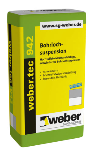 weber.tec 942 Bohrlochsuspension mineralisch 20 kg