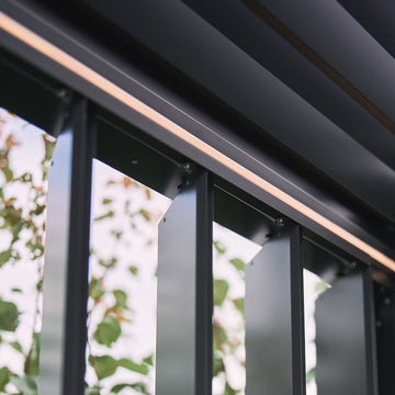 Biohort LED-Beleuchtung für Pergola, warmweiß Gr. 3 × 3