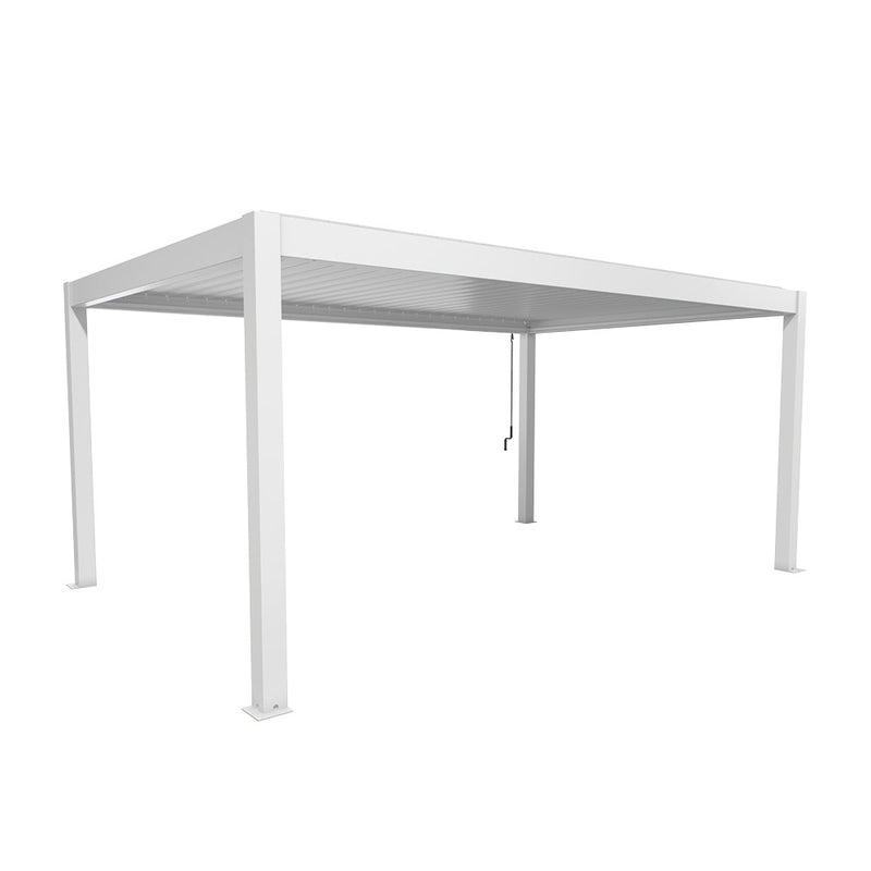 Biohort Pergola Gr. 5,5 × 3,5 (552,5 × 367,5 × 264 cm) Weiß Weiß