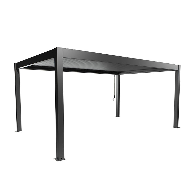Biohort Pergola Gr. 5,5 × 3,5 (552,5 × 367,5 × 264 cm) Dunkelgrau-metallic Dunkelgrau-metallic