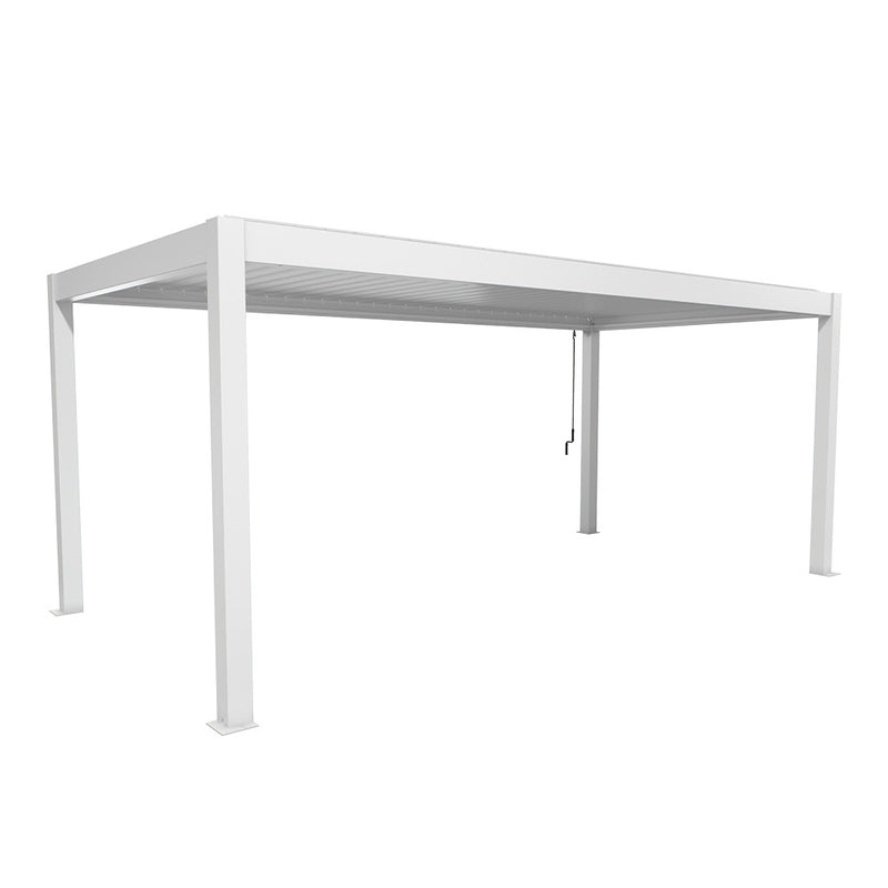 Biohort Pergola Gr. 6 × 3 (608 × 312 × 264 cm) Weiß Weiß