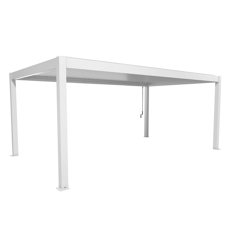Biohort Pergola Gr. 6 × 3,5 (608 × 367,5 × 264 cm) Weiß Weiß