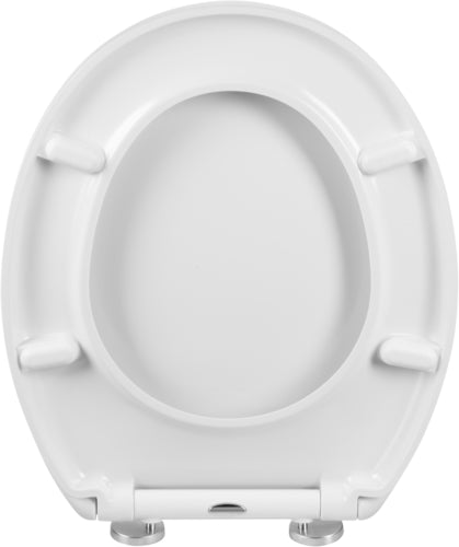 PRIMA Comfort WC-Sitz aus Duroplast in Weiß mit Absenkautomatik