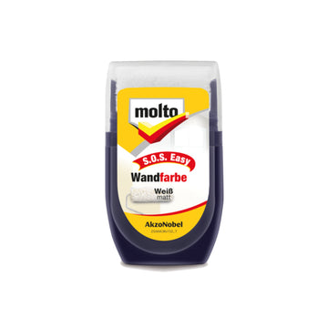 Molto S.O.S. Easy Wandfarbe weiß 30 ml, Innenfarbe