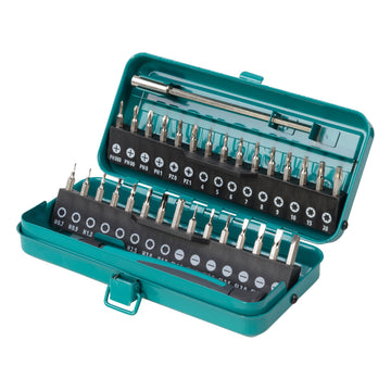 Wolfcraft Bit-Set Micro, 32-teilig mit 1/4" Hex Aufnahme