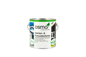 Osmo Garten-/Fassadenfarbe verkehrsgrau (RAL 7042), wasserbasiert, 0,75 l