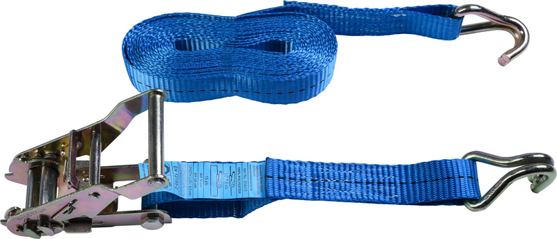SWG Zurrgurt mit Ratsche und Haken, blau (Spanngurt)