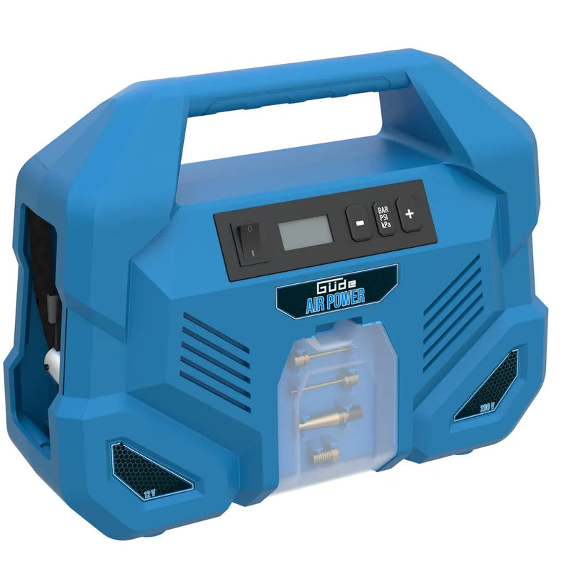 Güde Airpower Dual Drive Kompressor 12/230V, ölfrei, 5-tlg.