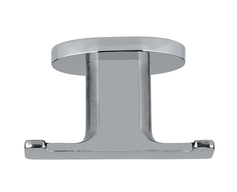 WENKO UV-Loc® Wandhaken Duo Maribor chrom, Doppelhaken für innen