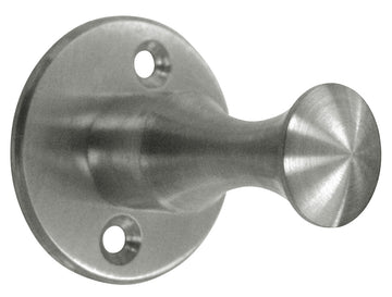 HSI Garderobenhaken aus Edelstahl, 43 x 43 mm (rostfrei)