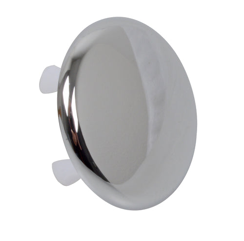 Schütte Waschtisch-Überlaufrosette verchromt zum Klemmen, 18–22 mm