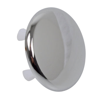 Schütte Waschtisch-Überlaufrosette verchromt zum Klemmen, 18–22 mm