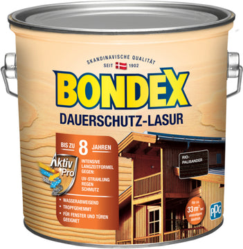 Bondex Dauerschutz-Lasur Rio Palisande 2,5 L (PPG) Holzschutzmittel