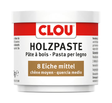 CLOU Holzpaste Nr. 8 Eiche (mittel) beige, Innen, 150 g