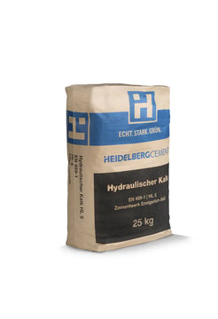 Heidelberg Materials hydraulischer Kalk HL 5, 25-kg Mauer- und Putzkalk