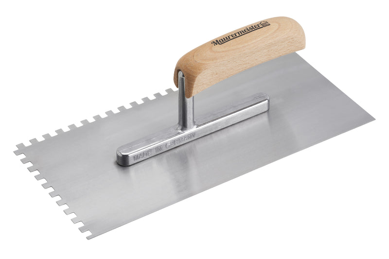 Conmetall Meister Maurermeister Glättekelle mit Holzgriff